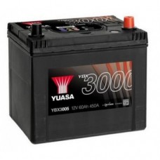 Akumulator YUASA Black 12V 60Ah 450A P+ YBX3005